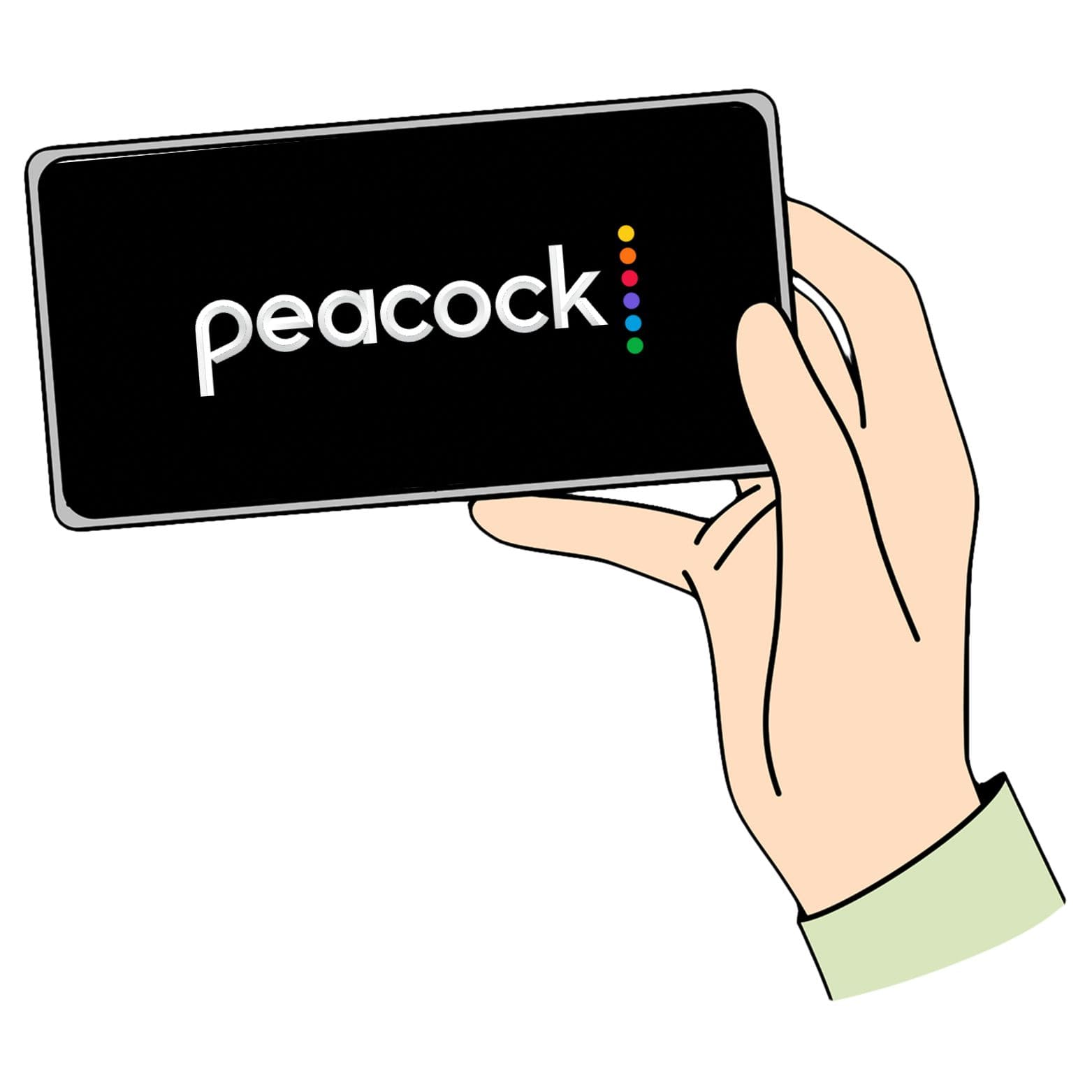 VPNでアメリカサーバーに接続すれば、アメリカ限定のPeacock TVの画面が開ける