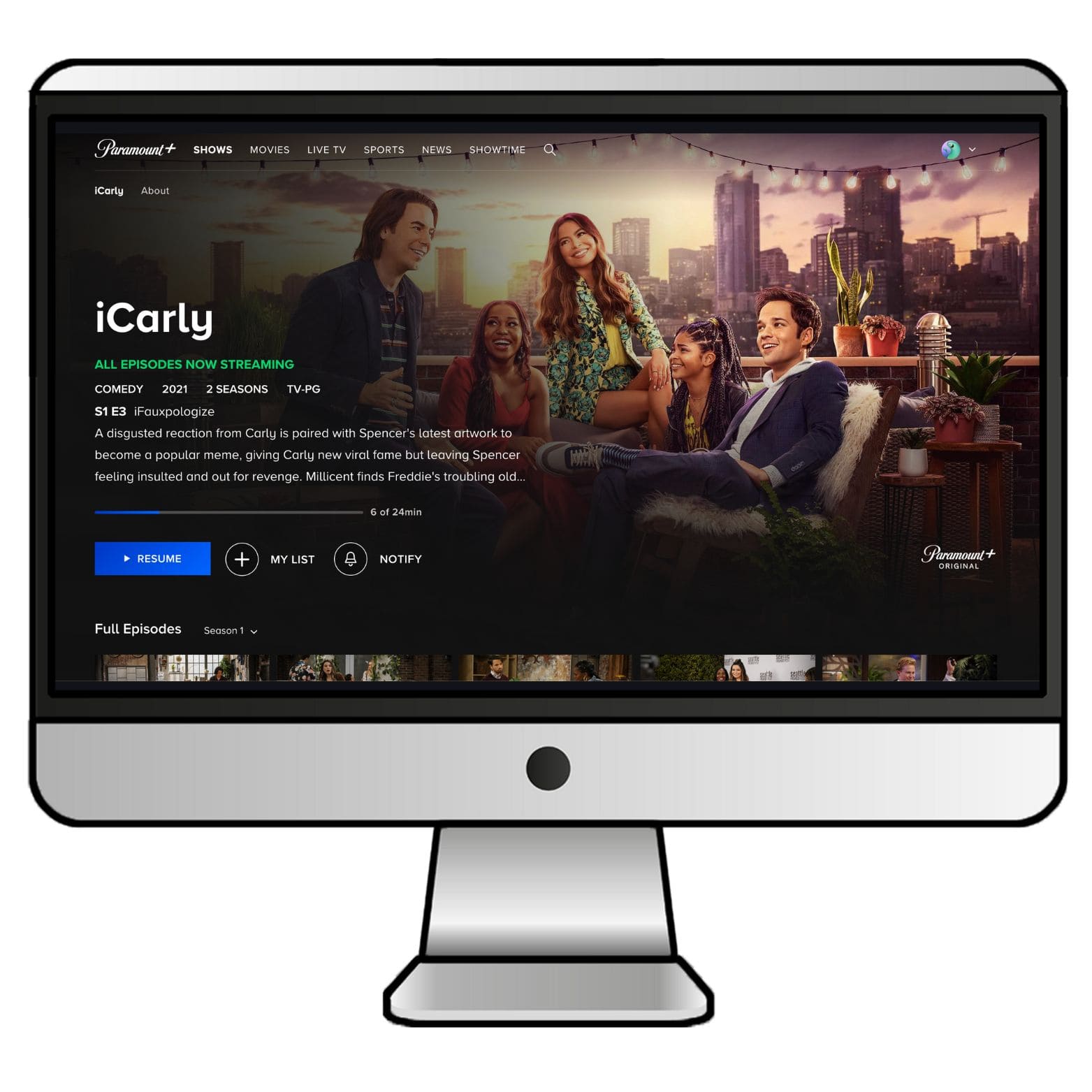 iCarly（アイカーリー）は海外のParamount+で配信が続いている