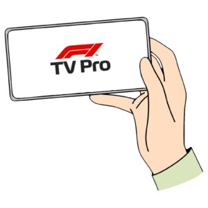 VPNに接続した状態でF1 TV Proのアプリを起動する