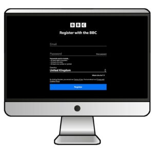 年齢やメールアドレス、パスワードを設定
