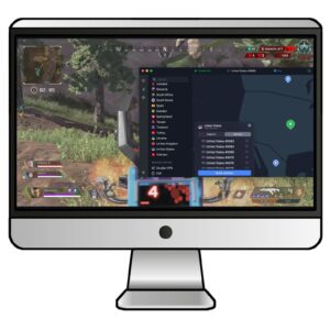 VPNに接続した状態でApex Legendsを起動する