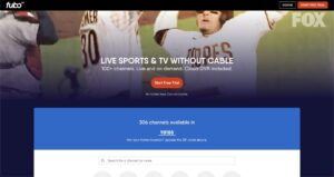 【fubo TVを日本から登録する方法】7日間の無料トライアルを開始