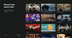 【fubo TVを日本から登録する方法】アンケートで好きなドラマや映画を選択