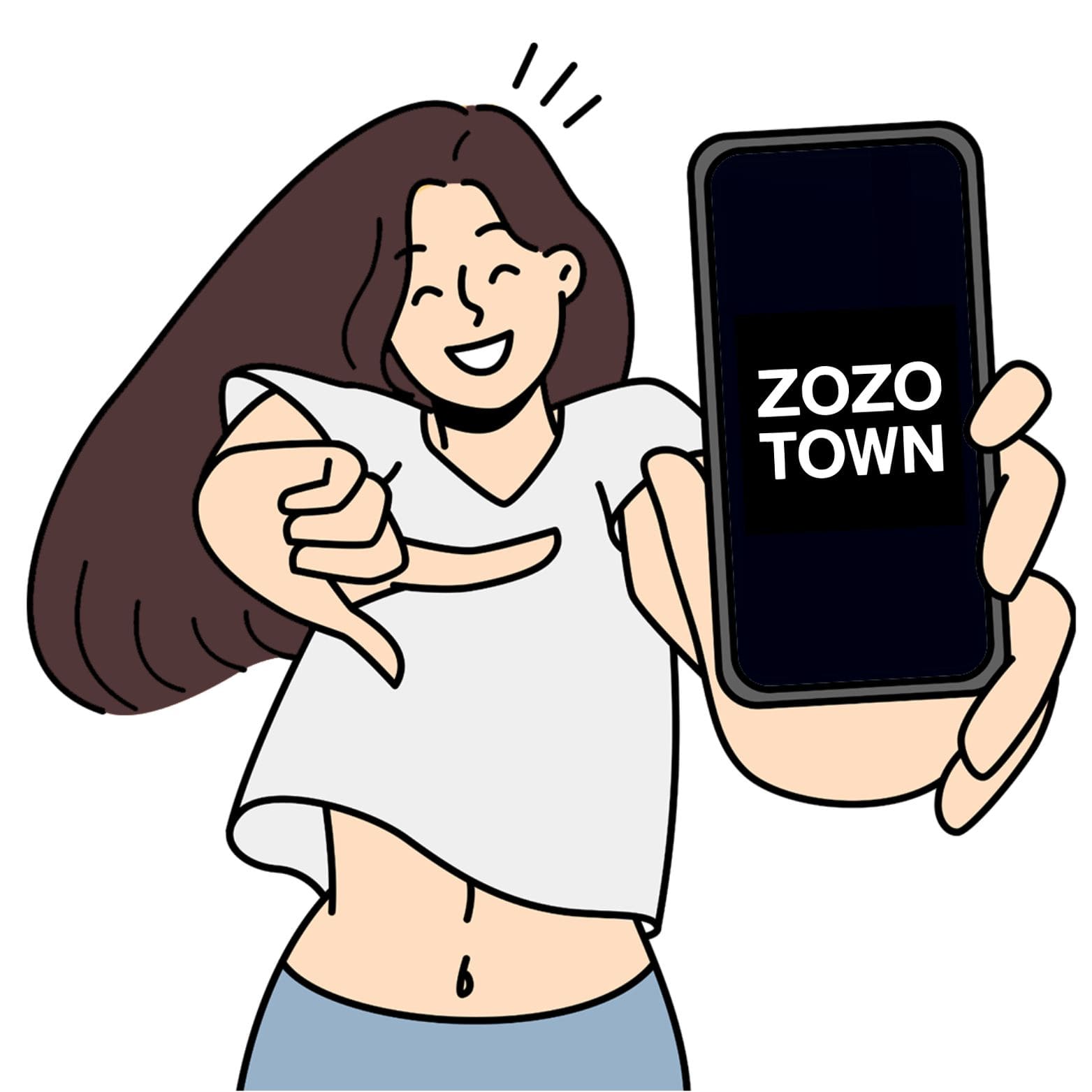 海外からZOZOTOWNアプリにログインして、服を購入する方法