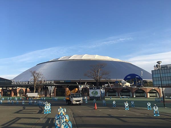 ウマチュン日本公演の会場となったベルーナドーム(埼玉県所沢市)