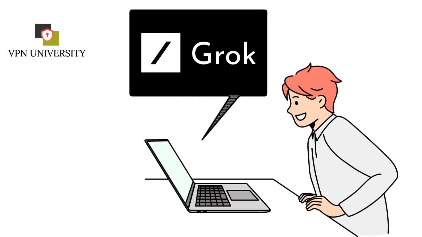 Grokは日本でそのまま使えるため、VPNは通信を守る用途で持つ