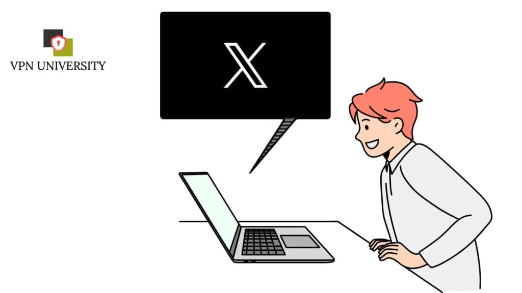 VPNに接続してX(Twitter)の動画が視聴できた画面