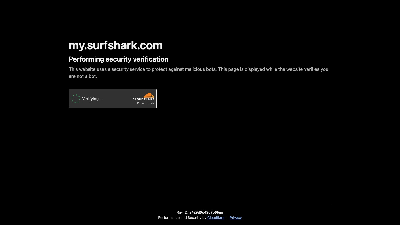 Surfsharkの解約手続きはアプリではなくブラウザのアカウントページから行う