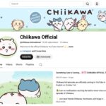 海外向け公式チャンネル「Chiikawa Official」（@chiikawa.international）のトップページ